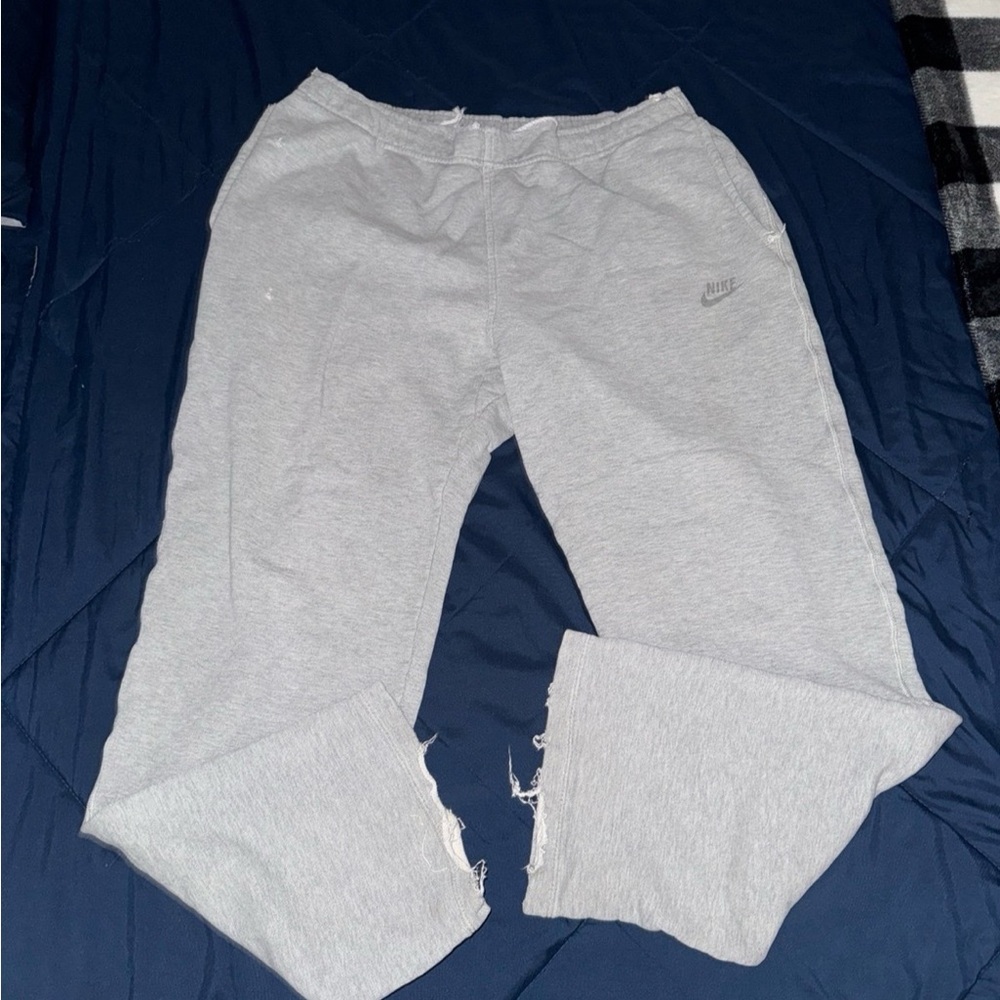 Nike Gray Joggers Relaxed Fit Sweatpants